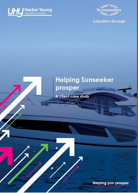 Sunseeker case study front cover