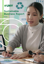 cover image of our Sustainable Business Report.