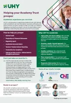 Helping your Academy Trust prosper - UHY Nottingham - flyer thumbnail