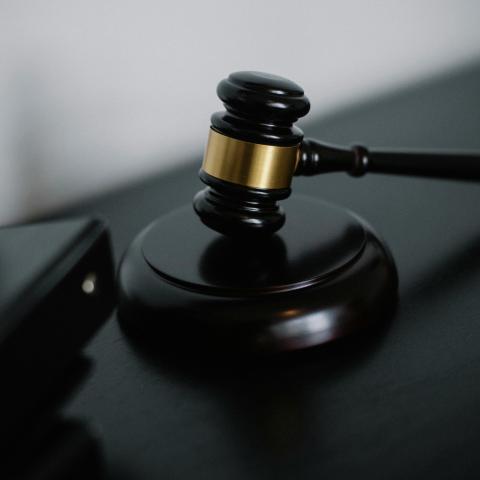 wooden gavel