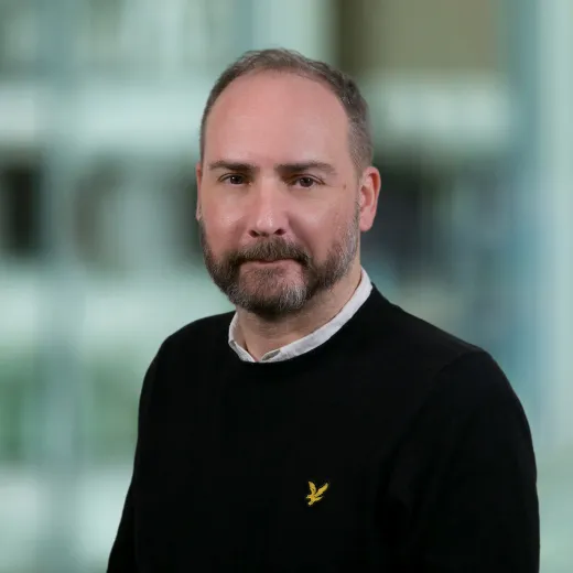 headshot of James Simmonds